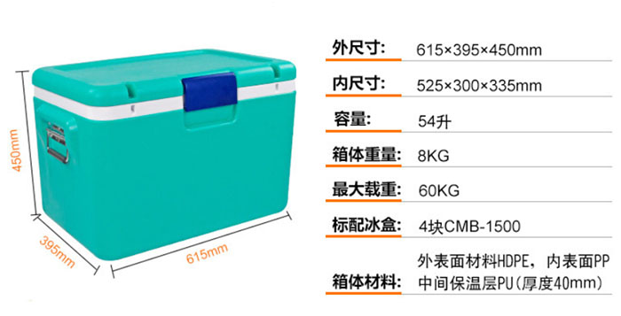 54L綠色海角精产国品一二三区安全運輸箱